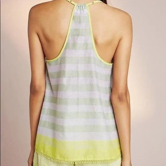 Anthro Parker Swing Tank Carla Weeks Ombré Contrast - Picture 3 of 4